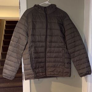 Women’s Olive Green Quilted Jacket